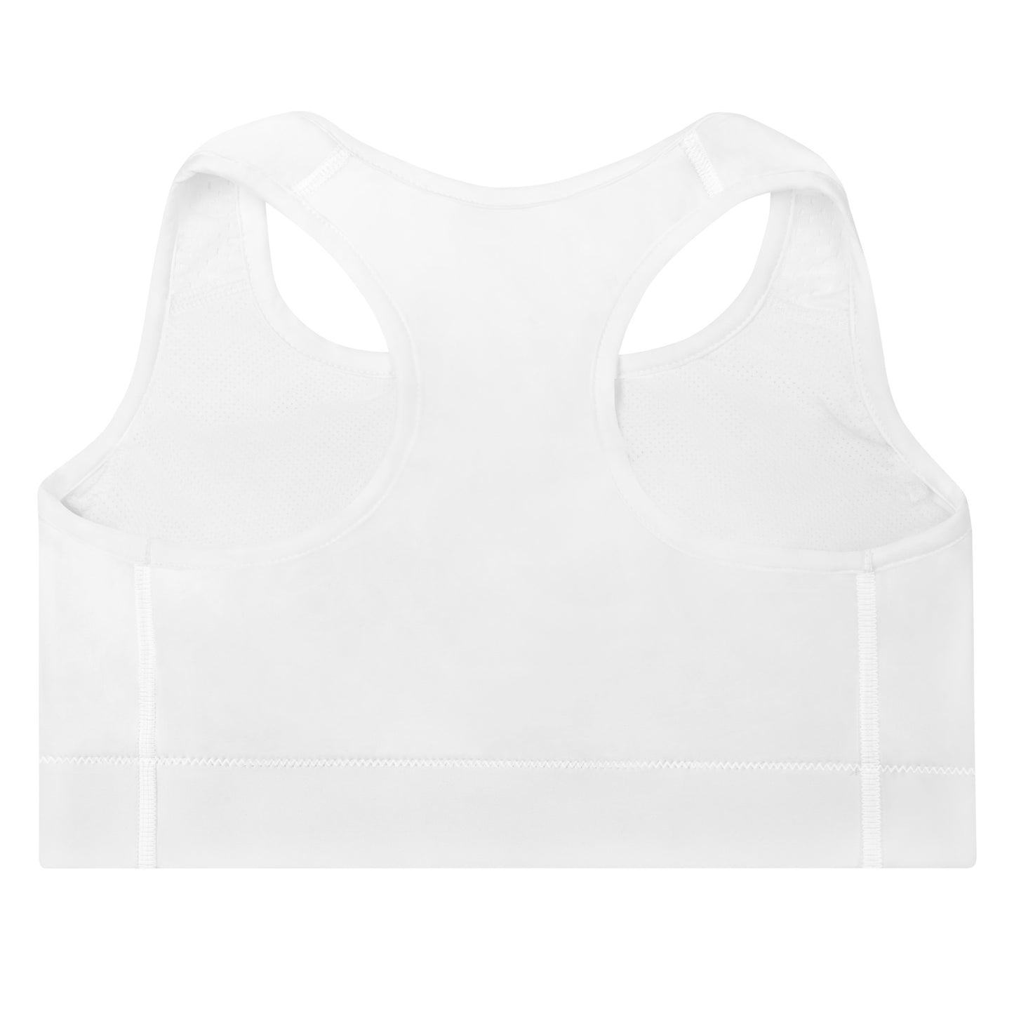 Padded Sports Bra (White)