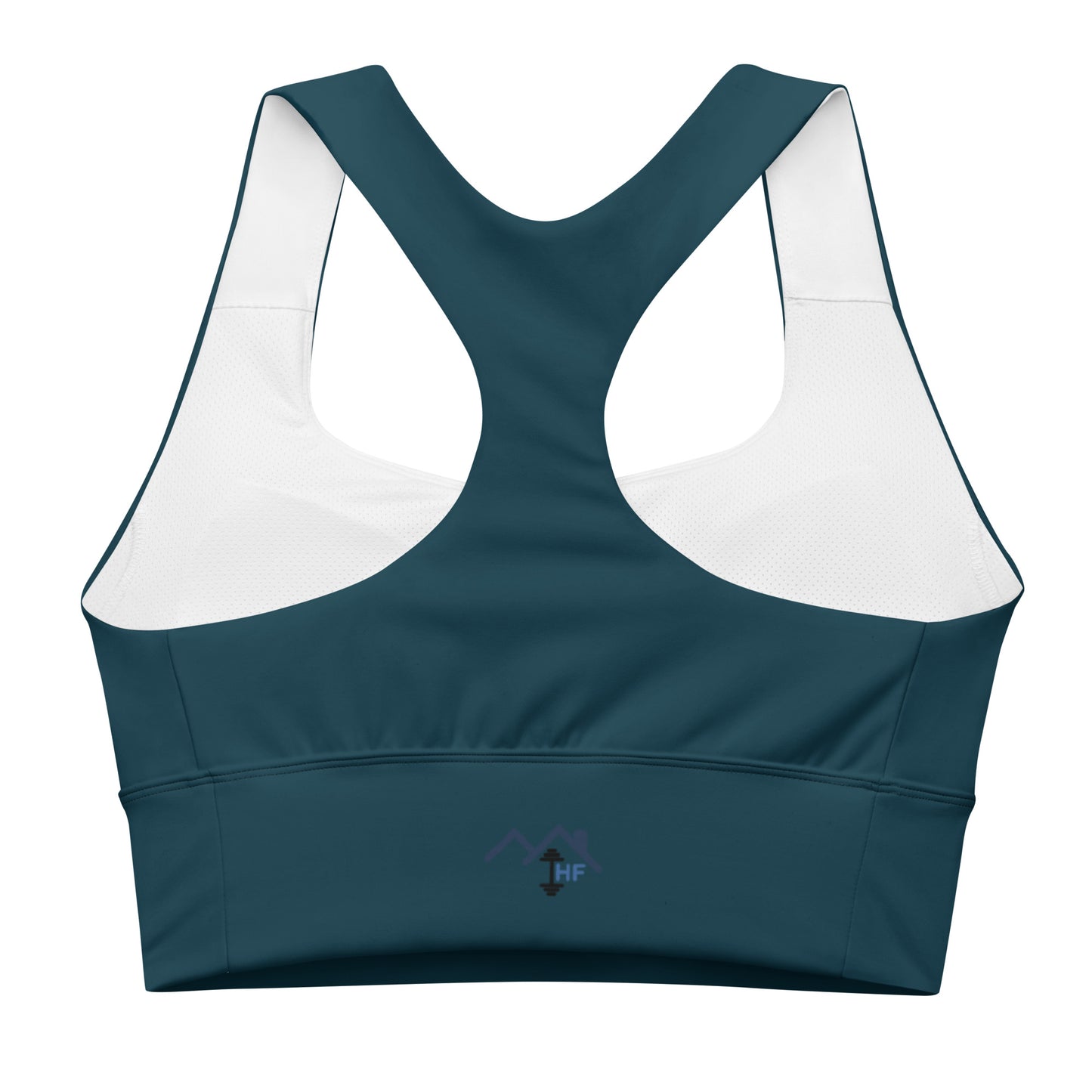 Deep blue sports bra