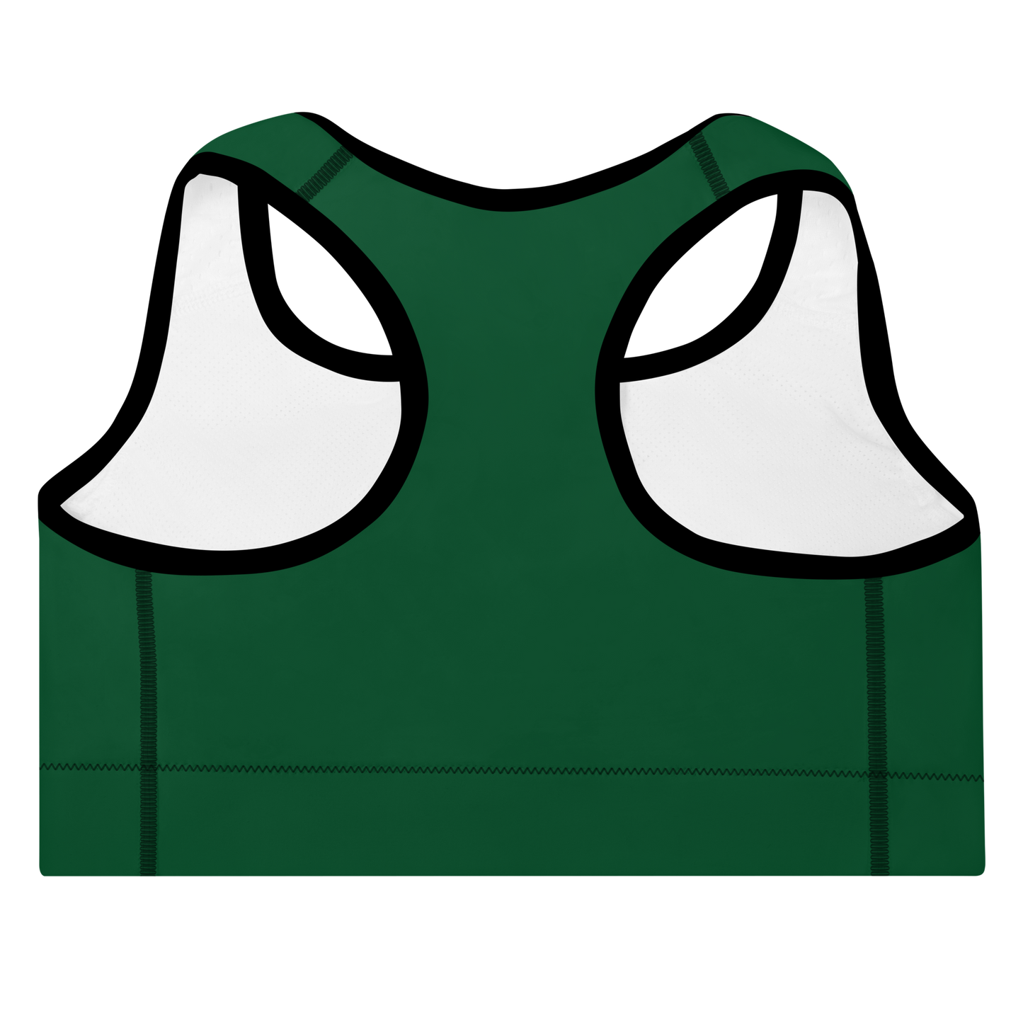 Padded Sports Bra (Jewel Green)