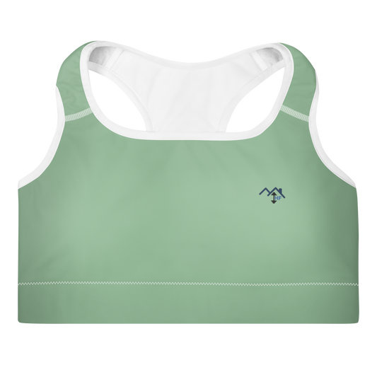 Padded Sports Bra (Green)