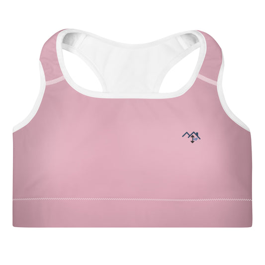 Padded Sports Bra (Rose)