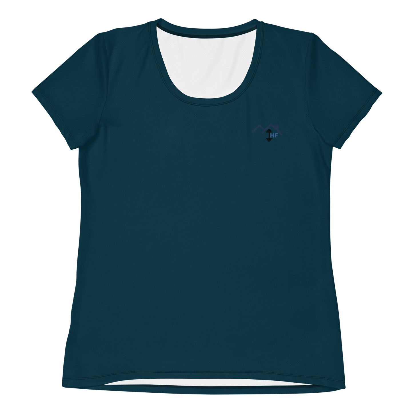 Deep Blue Women's Athletic T-shirt