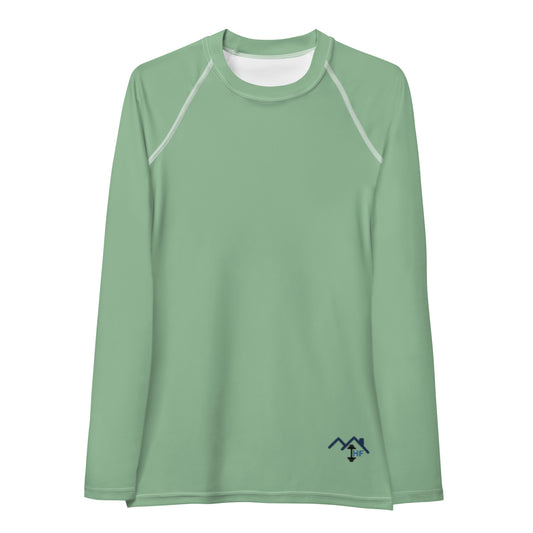 Women's Rash Guard (Green)