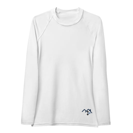 Women's Rash Guard (White)