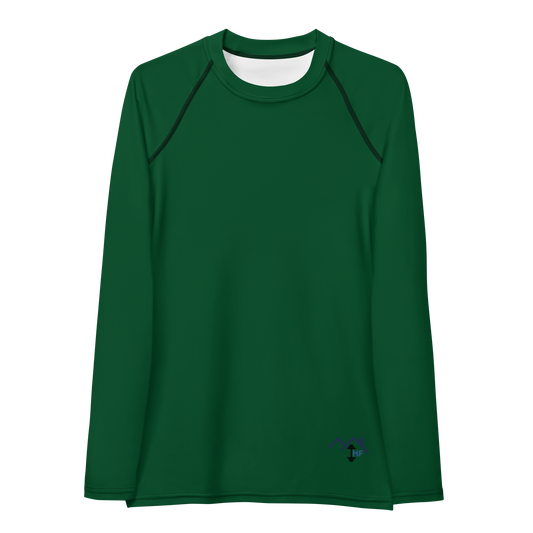 Women's Rash Guard (Jewel Green)